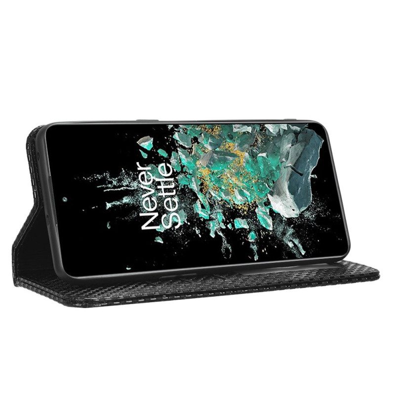 Folio Cover OnePlus 10T 5G Custodia in pelle Retrò
