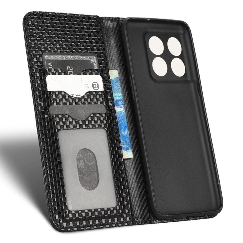 Folio Cover OnePlus 10T 5G Custodia in pelle Retrò