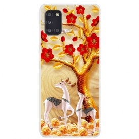 Cover Samsung Galaxy A31 Albero D'oro