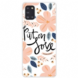 Cover Samsung Galaxy A31 Indossa Amore