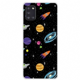 Cover Samsung Galaxy A31 Pianeta Galassia