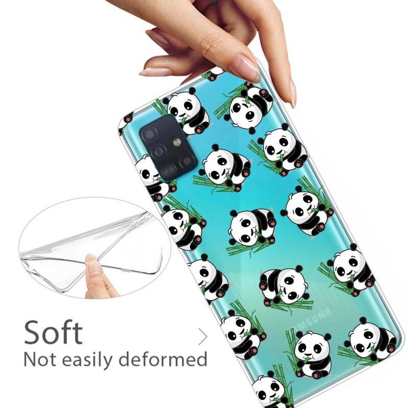 Cover Samsung Galaxy A31 Piccoli Panda