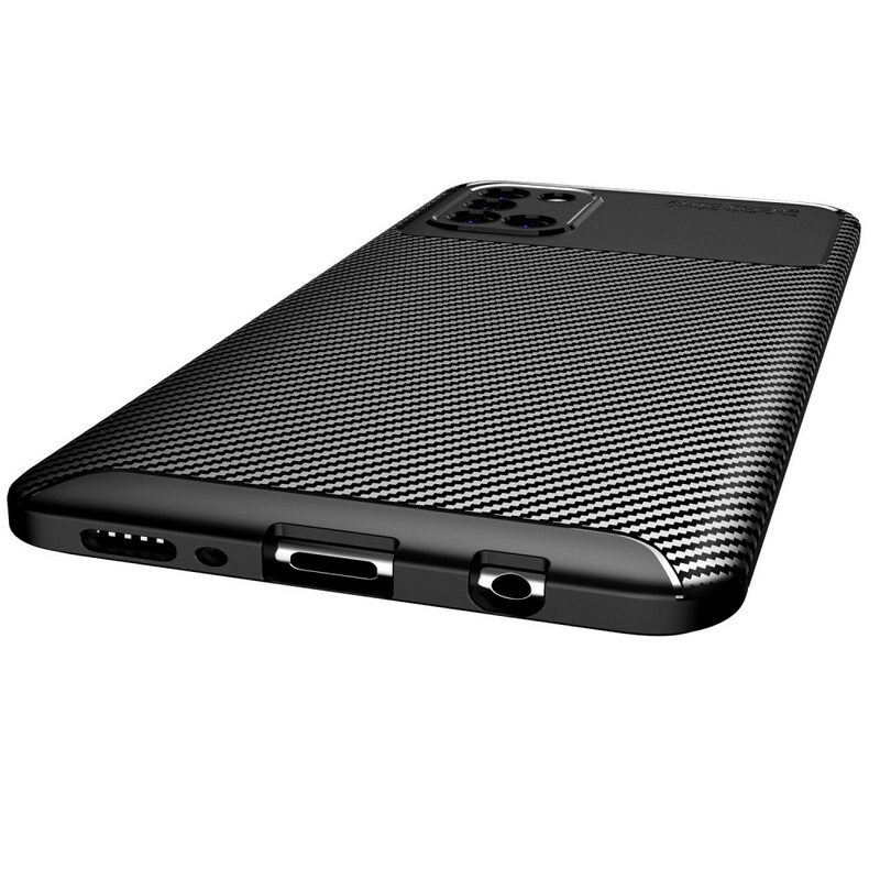Cover Samsung Galaxy A31 Struttura Flessibile In Fibra Di Carbonio