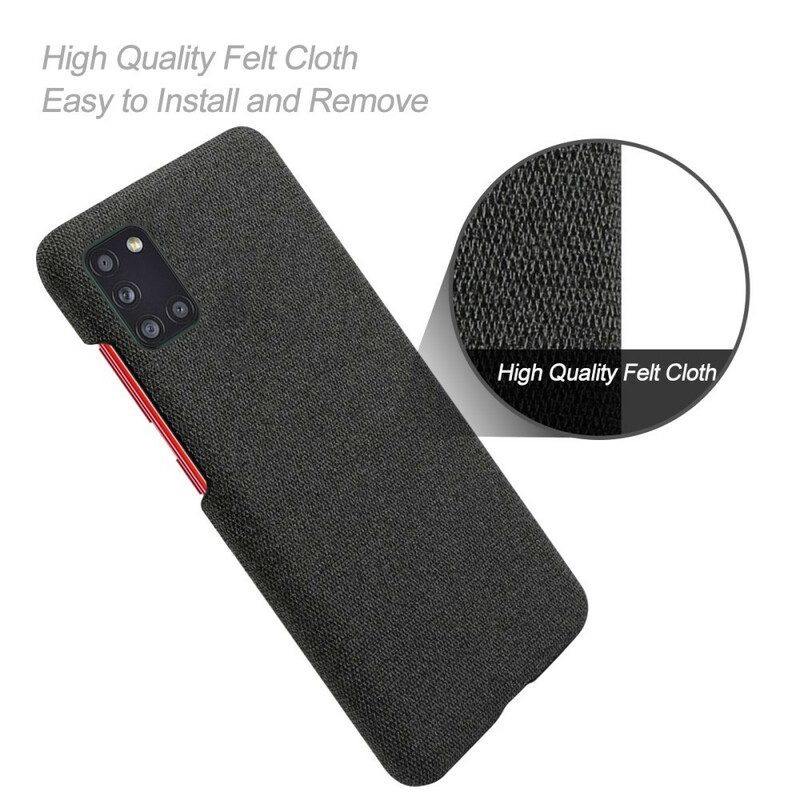 Cover Samsung Galaxy A31 Trama Tessuto Ksq