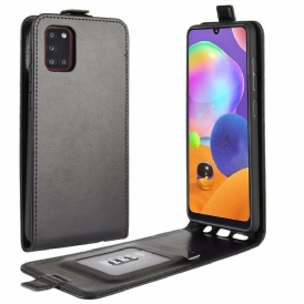 Custodia in pelle Samsung Galaxy A31 Folio Cover Effetto Pelle Pieghevole