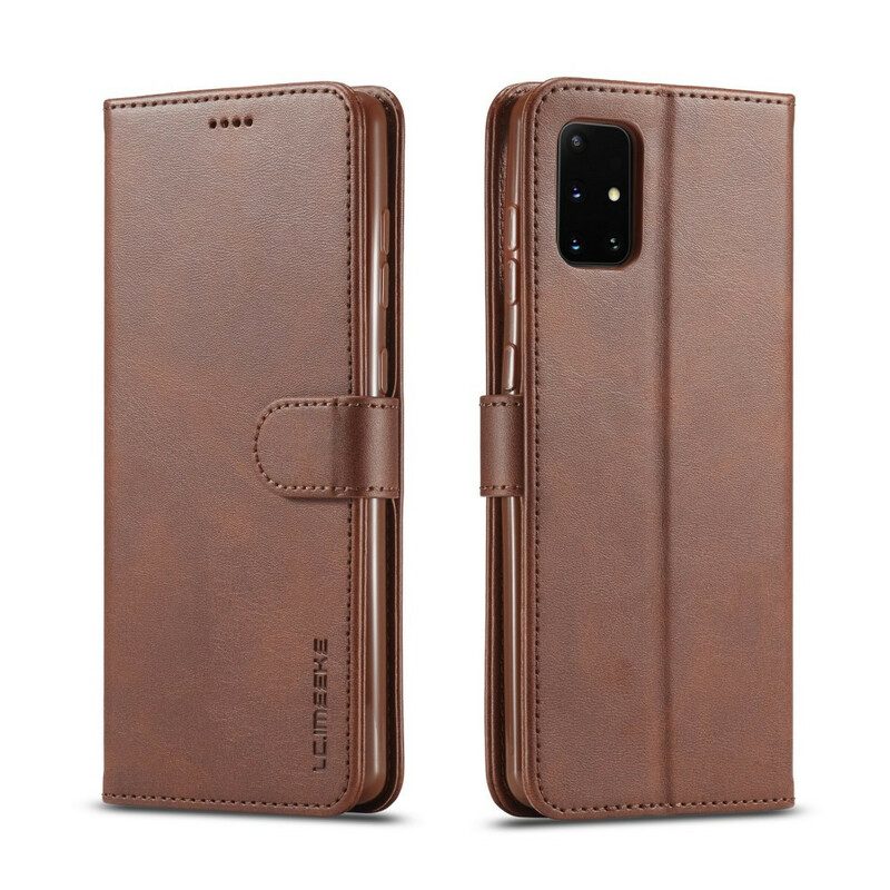 Custodia in pelle Samsung Galaxy A31 Lc.imeeke Effetto Pelle