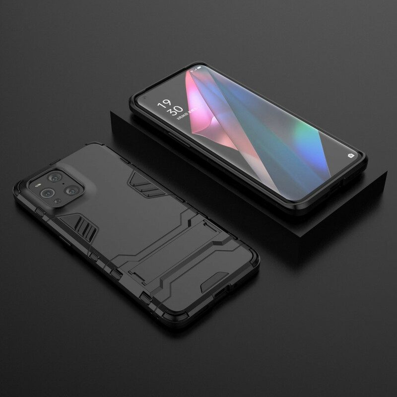 Cover Oppo Find X3 Pro Lingua Resistente