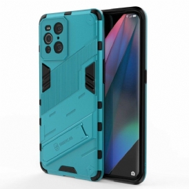 Cover Oppo Find X3 Pro Supporto Staccabile A Due Posizioni A Mani Libere