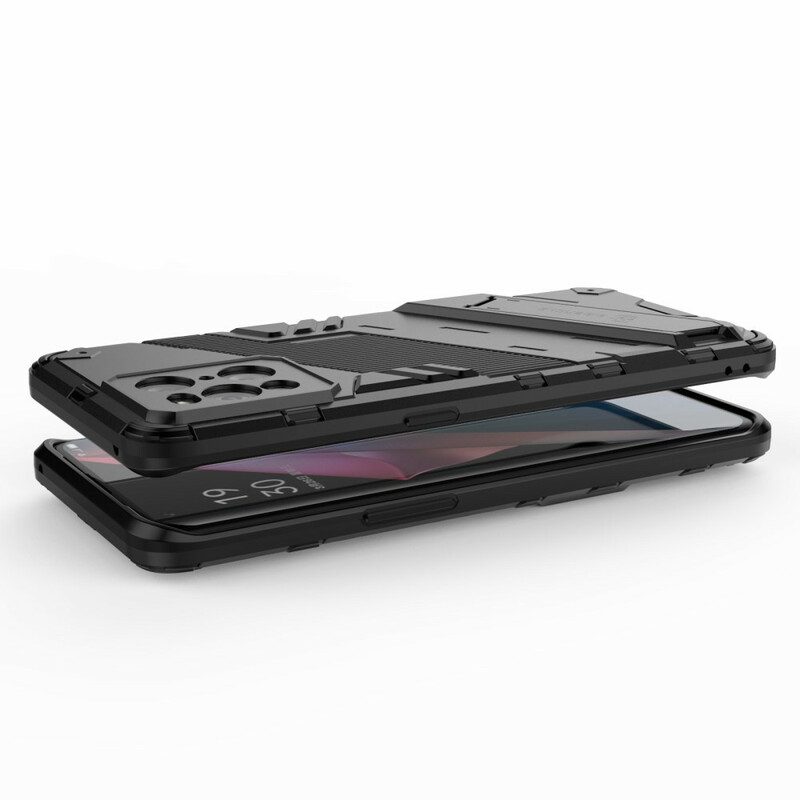 Cover Oppo Find X3 Pro Supporto Staccabile A Due Posizioni A Mani Libere