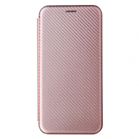 Folio Cover Oppo Find X3 Pro Custodia in pelle Silicone Colorato Al Carbonio