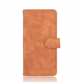 Folio Cover Oppo Find X3 Pro Tocco Di Pelle