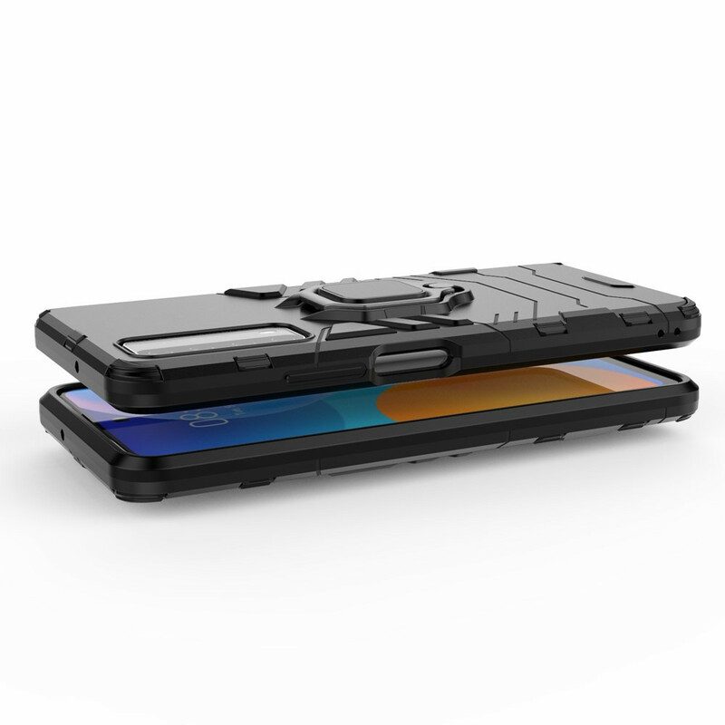 Cover Huawei P Smart 2021 Anello Resistente