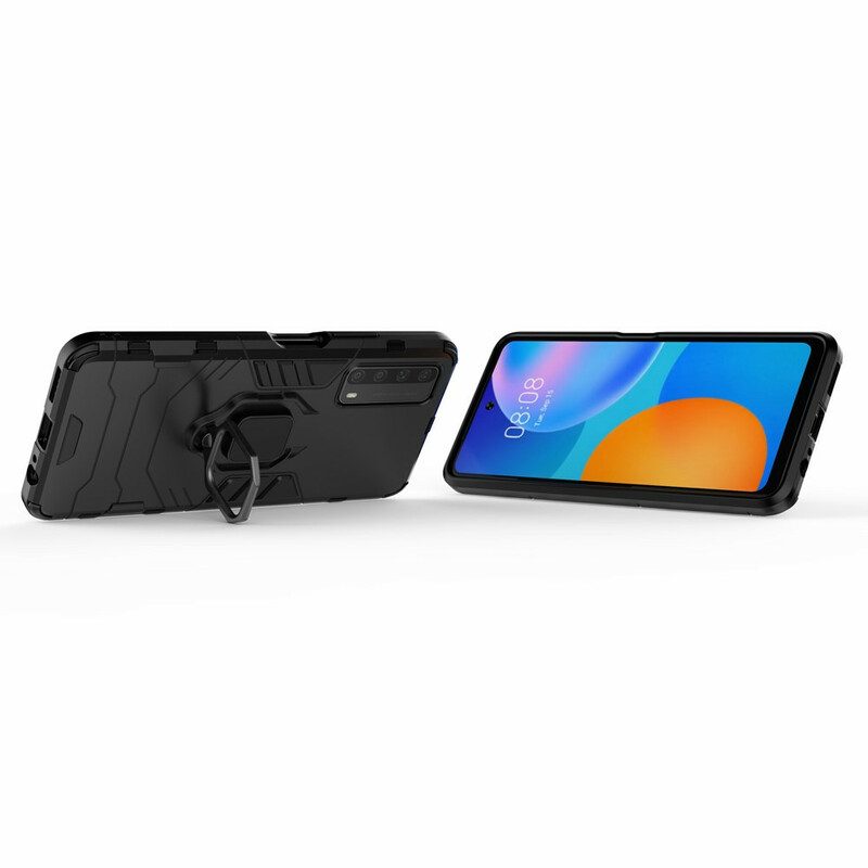 Cover Huawei P Smart 2021 Anello Resistente
