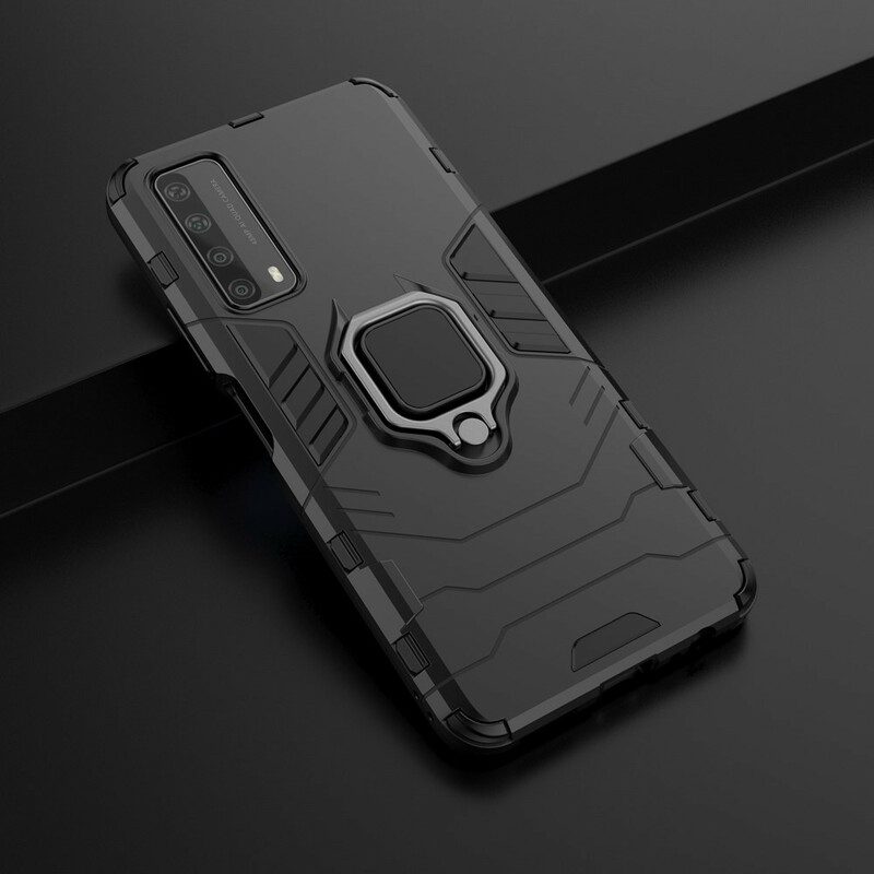 Cover Huawei P Smart 2021 Anello Resistente