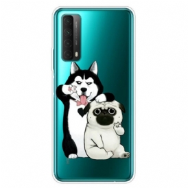 Cover Huawei P Smart 2021 Cani Divertenti