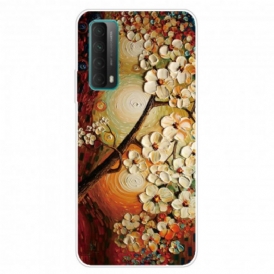 Cover Huawei P Smart 2021 Fiori Flessibili