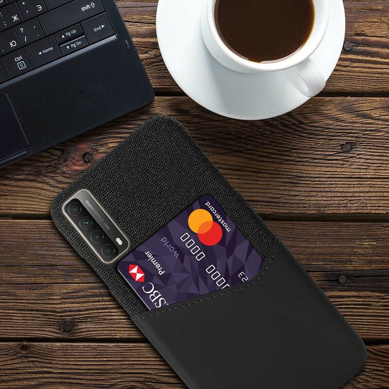 Cover Huawei P Smart 2021 Titolare Della Carta Ksq