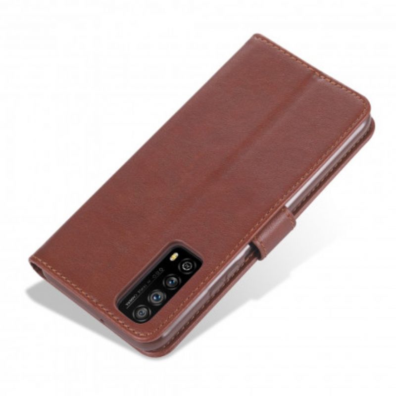 Custodia in pelle Huawei P Smart 2021 Azns Ecopelle