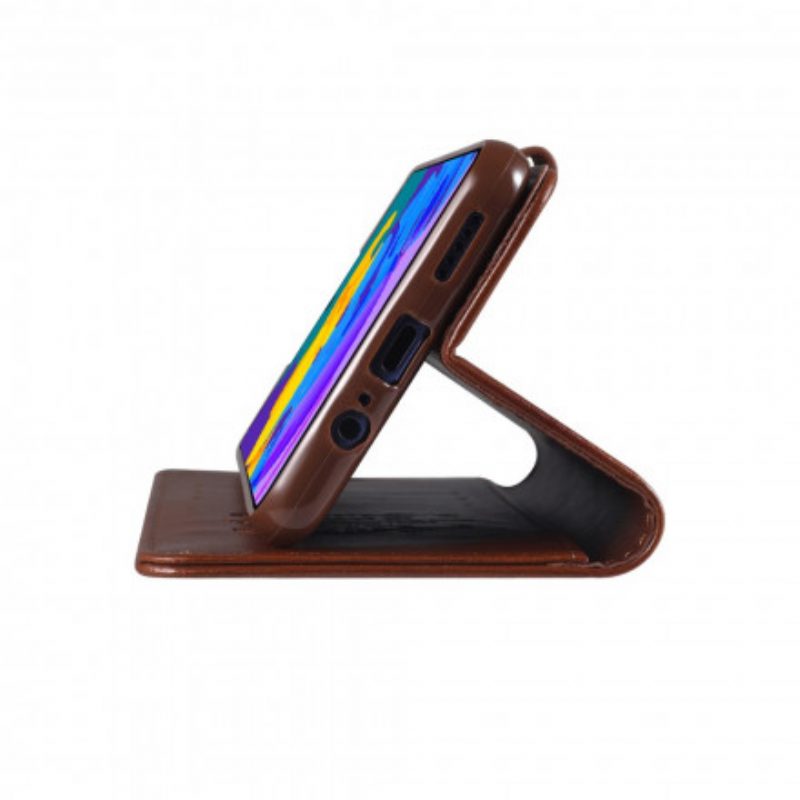 Custodia in pelle Huawei P Smart 2021 Azns Ecopelle