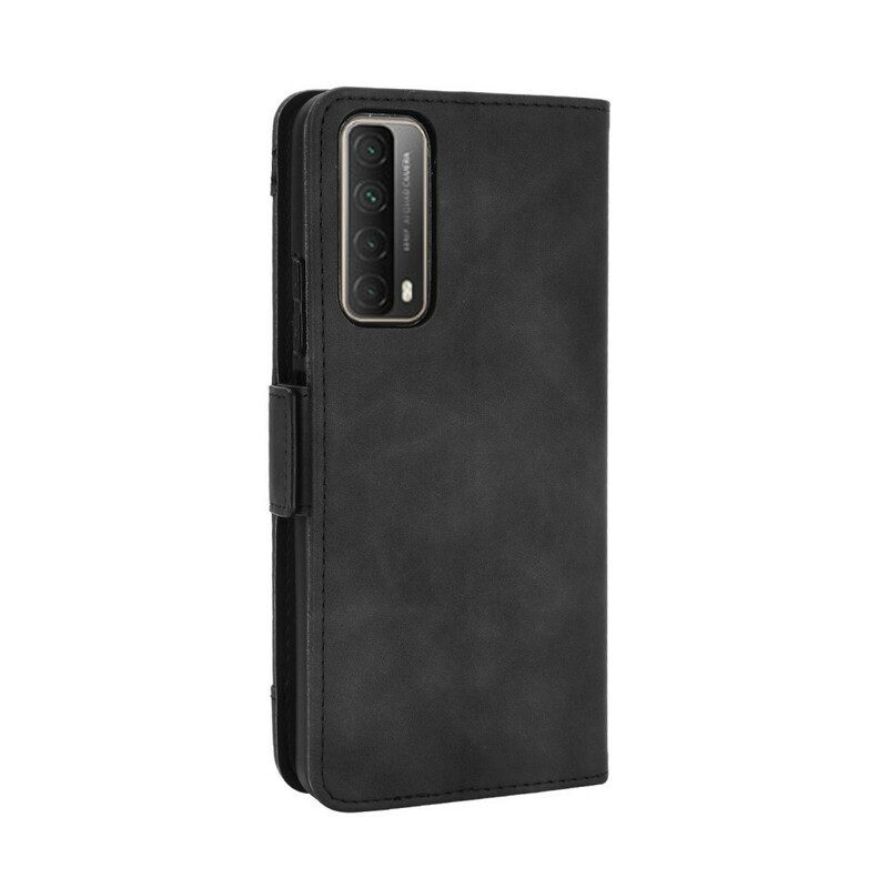 Custodia in pelle Huawei P Smart 2021 Classe Premier Multi-carta