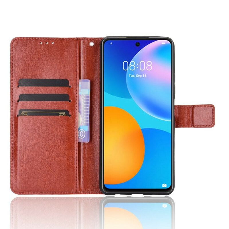 Custodia in pelle Huawei P Smart 2021 Ecopelle Appariscente