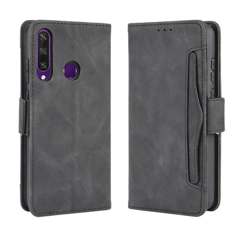 Custodia in pelle Huawei Y6p Classe Premier Multi-carta