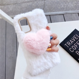 Cover Samsung Galaxy Note 20 Cuore Di Pelliccia