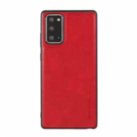 Cover Samsung Galaxy Note 20 Effetto Pelle Vintage Di Livello X