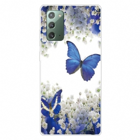 Cover Samsung Galaxy Note 20 Farfalle