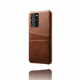 Cover Samsung Galaxy Note 20 Titolare Della Carta