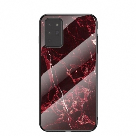 Cover Samsung Galaxy Note 20 Vetro Temperato Colori Marmo