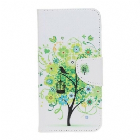 Custodia A Portafoglio Huawei P Smart Z Albero Verde