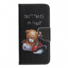 Custodia A Portafoglio Huawei P Smart Z Orso Pericoloso