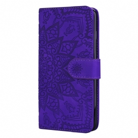 Custodia in pelle Huawei P Smart Z Stampa Floreale