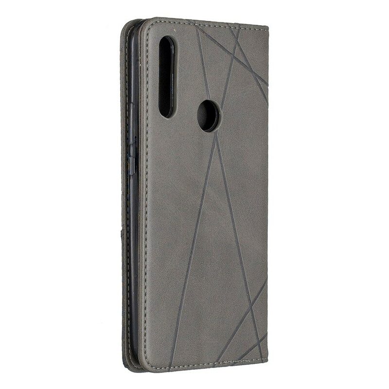 Folio Cover Huawei P Smart Z Custodia in pelle Stile D'artista
