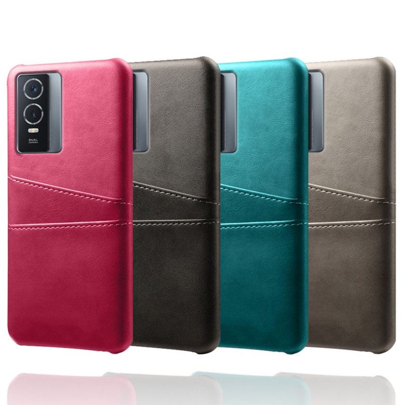 Cover Vivo Y76 5G Doppio Titolare Della Carta