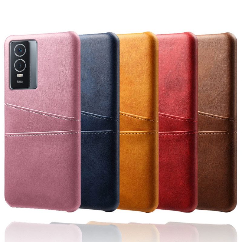 Cover Vivo Y76 5G Doppio Titolare Della Carta