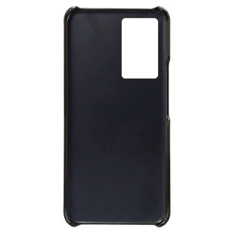 Cover Vivo Y76 5G Litchi Performance Effetto Pelle