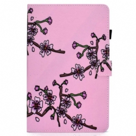 Custodia A Portafoglio iPad 10.9" (2022) Fiori Di Prugna