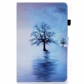 Custodia in pelle iPad 10.9" (2022) Albero Artistico