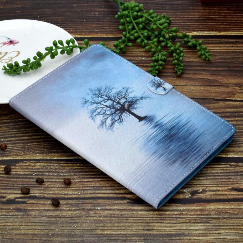 Custodia in pelle iPad 10.9" (2022) Albero Artistico
