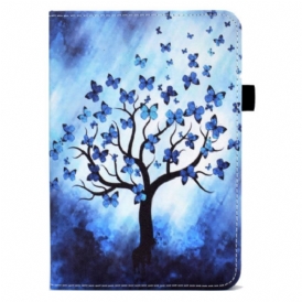 Custodia in pelle iPad 10.9" (2022) Albero Sotto La Tempesta