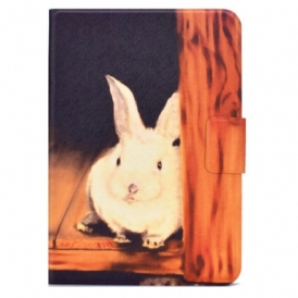 Custodia in pelle iPad 10.9" (2022) Coniglio