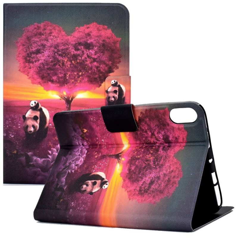 Custodia in pelle iPad 10.9" (2022) Cuore Di Panda