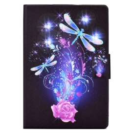 Custodia in pelle iPad 10.9" (2022) Fata Farfalla