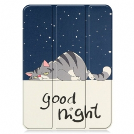 Custodia iPad 10.9" (2022) Gatto Addormentato