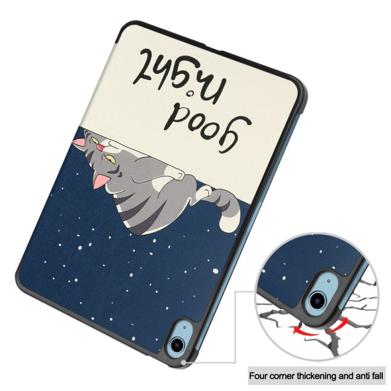 Custodia iPad 10.9" (2022) Gatto Addormentato