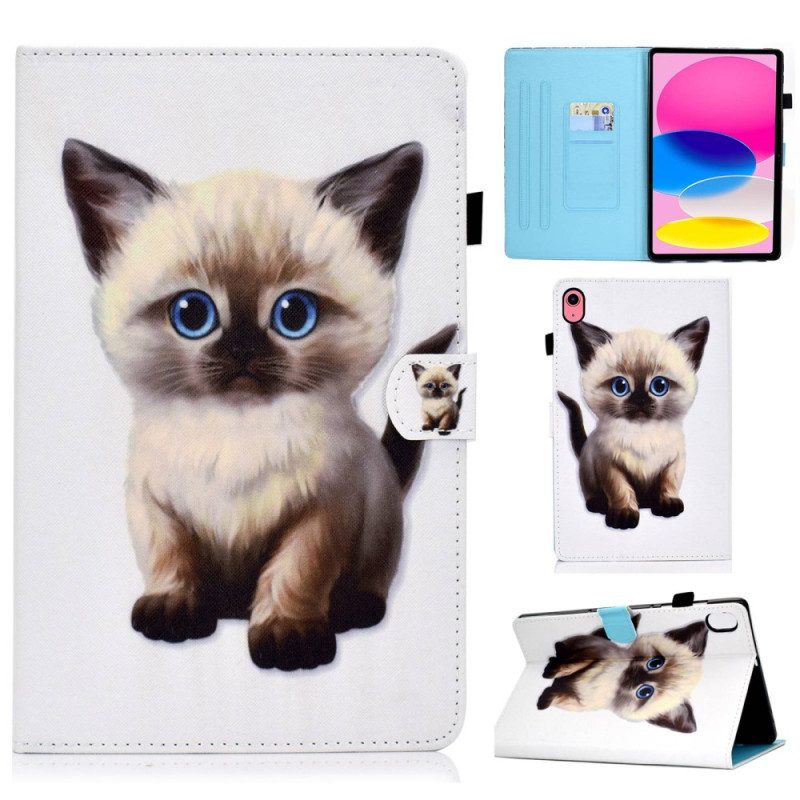 Folio Cover iPad 10.9" (2022) Piccolo Gattino