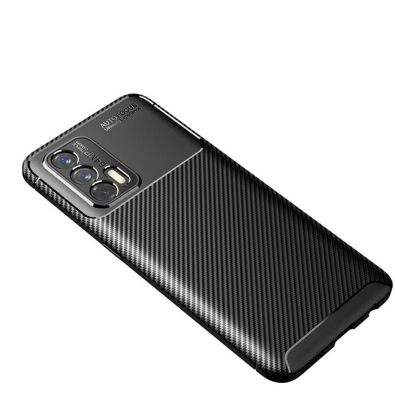 Cover Realme GT 5G Struttura Flessibile In Fibra Di Carbonio