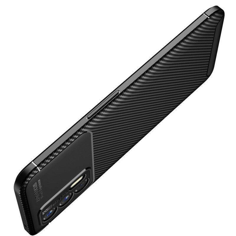 Cover Realme GT 5G Struttura Flessibile In Fibra Di Carbonio